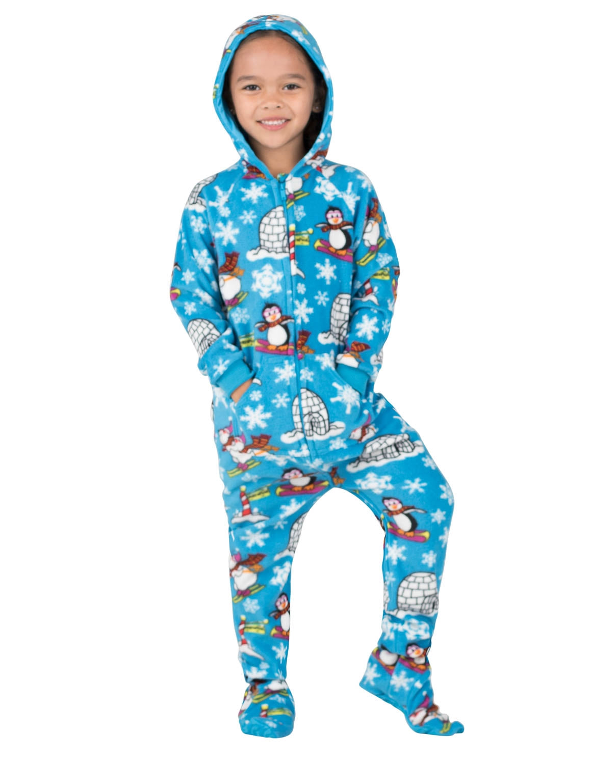 Winter Wonderland Toddler Hoodie Fleece Onesie
