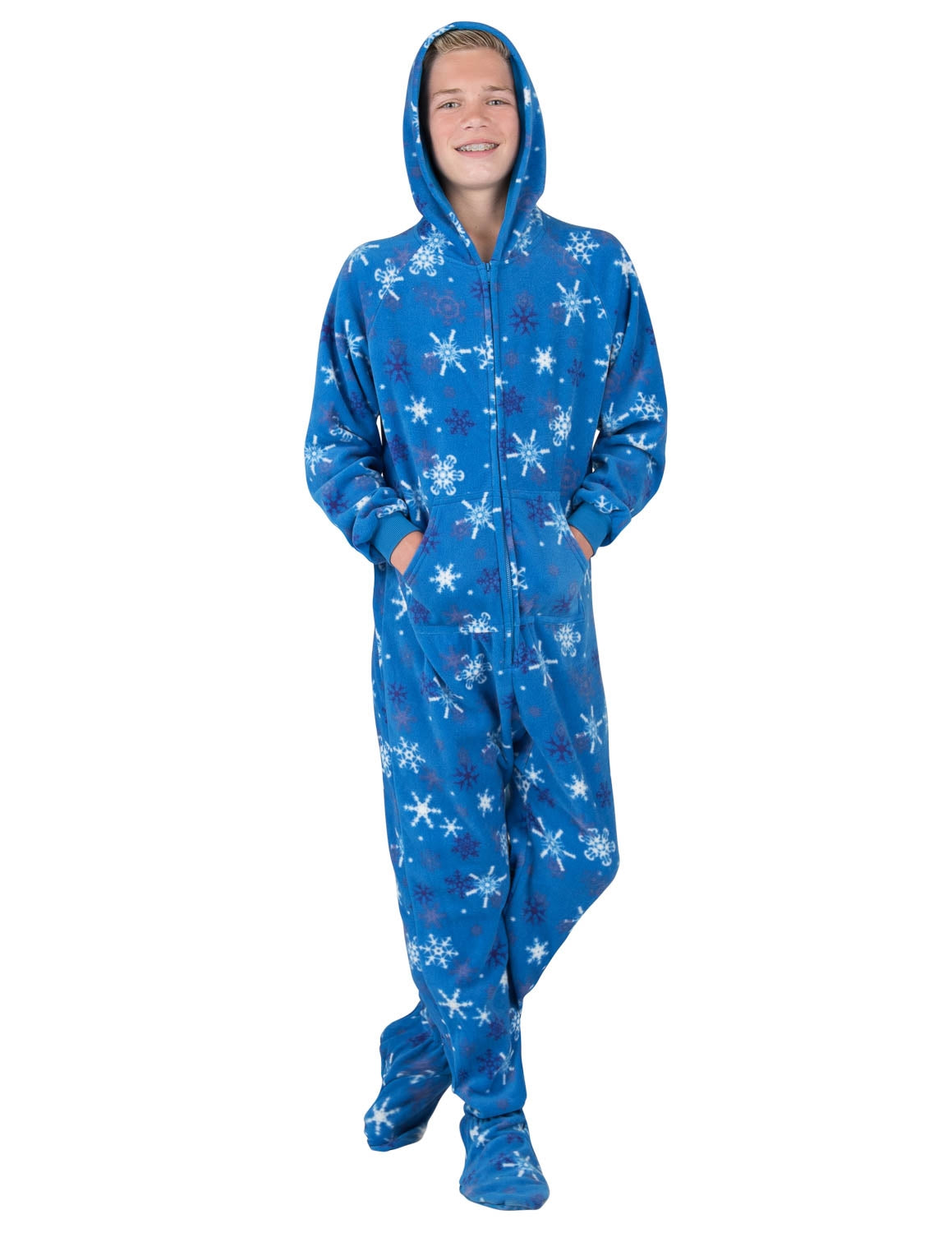Its A Snow Day Kids Hoodie Fleece Onesie