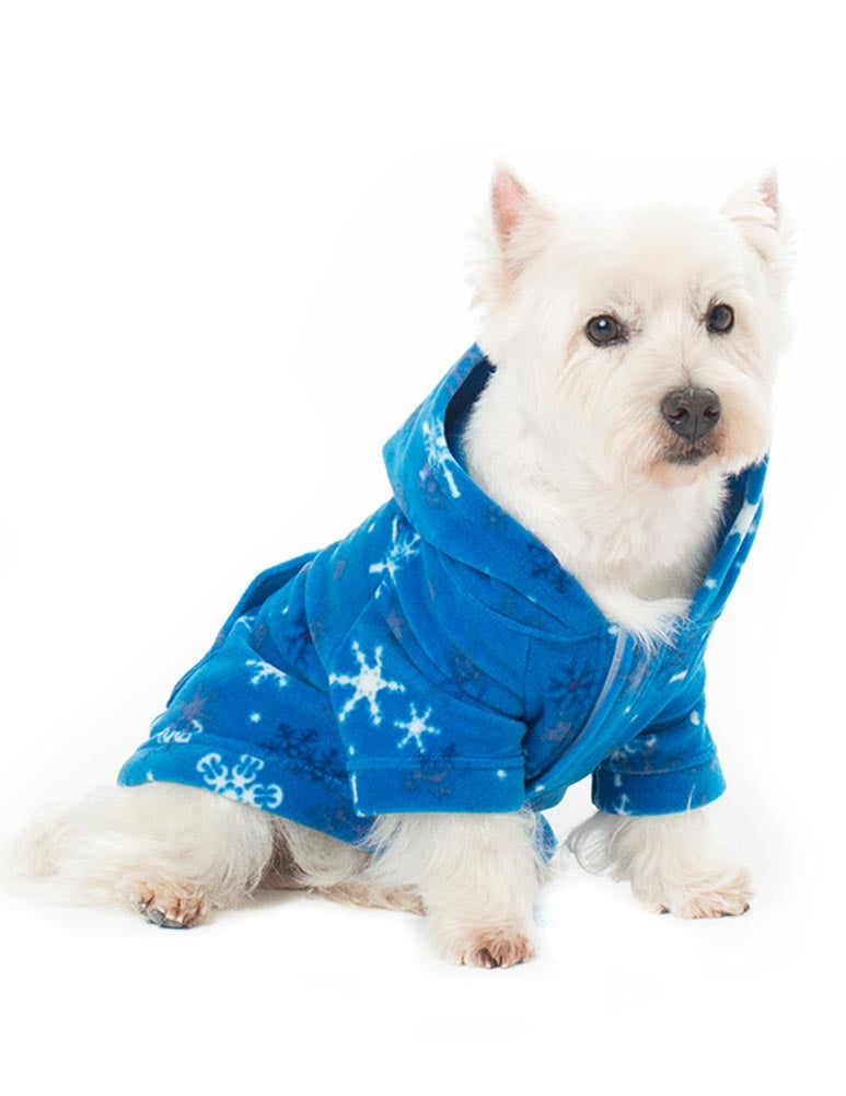 Its A Snow Day Pet Pjs Fleece Hoodie