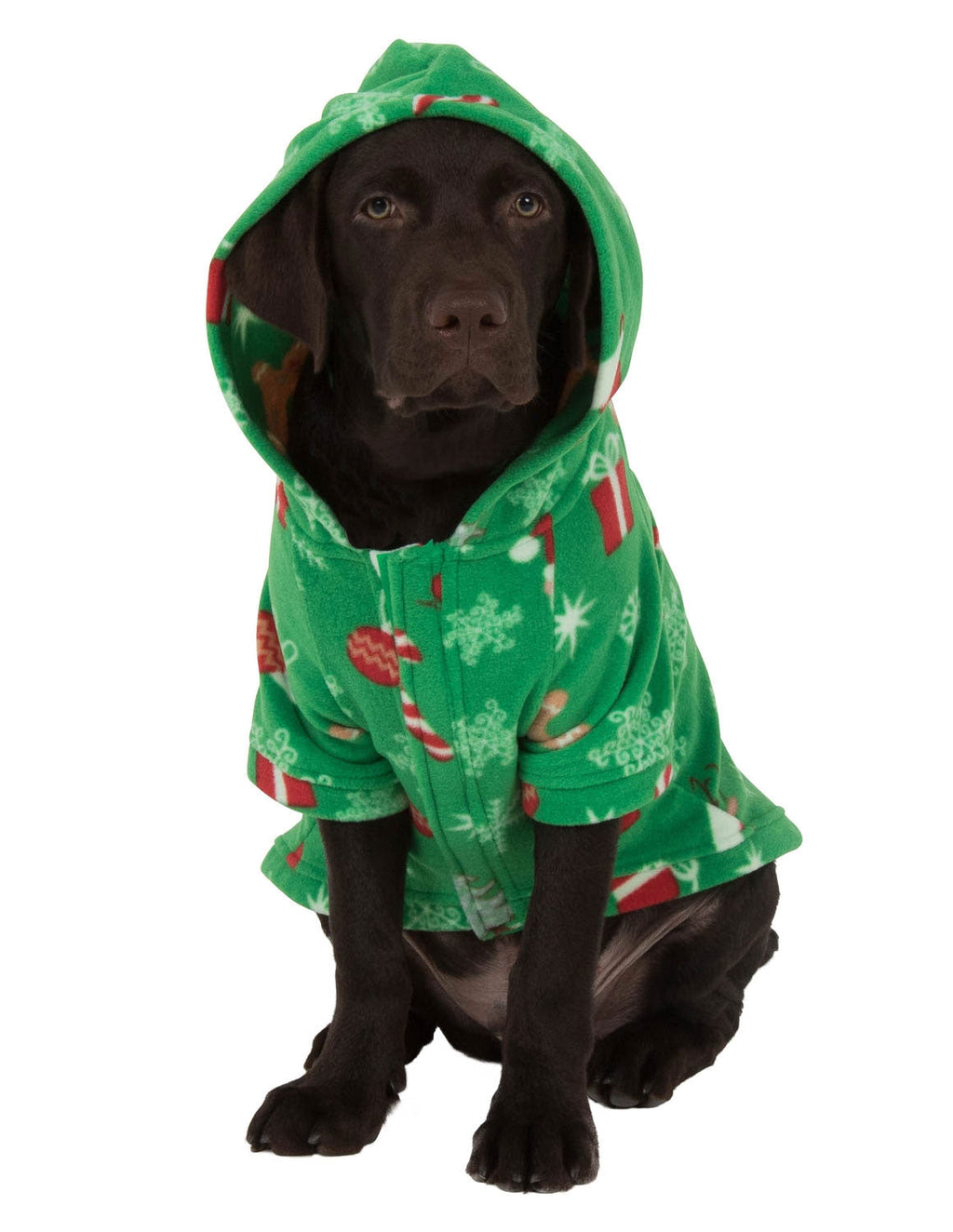 Tis The Season Pet Pjs Fleece Hoodie