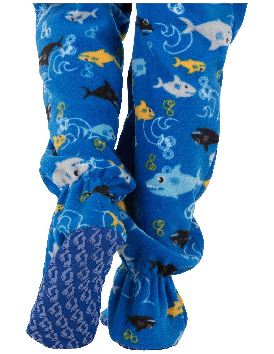 Shark Frenzy Toddler Hoodie Fleece Onesie