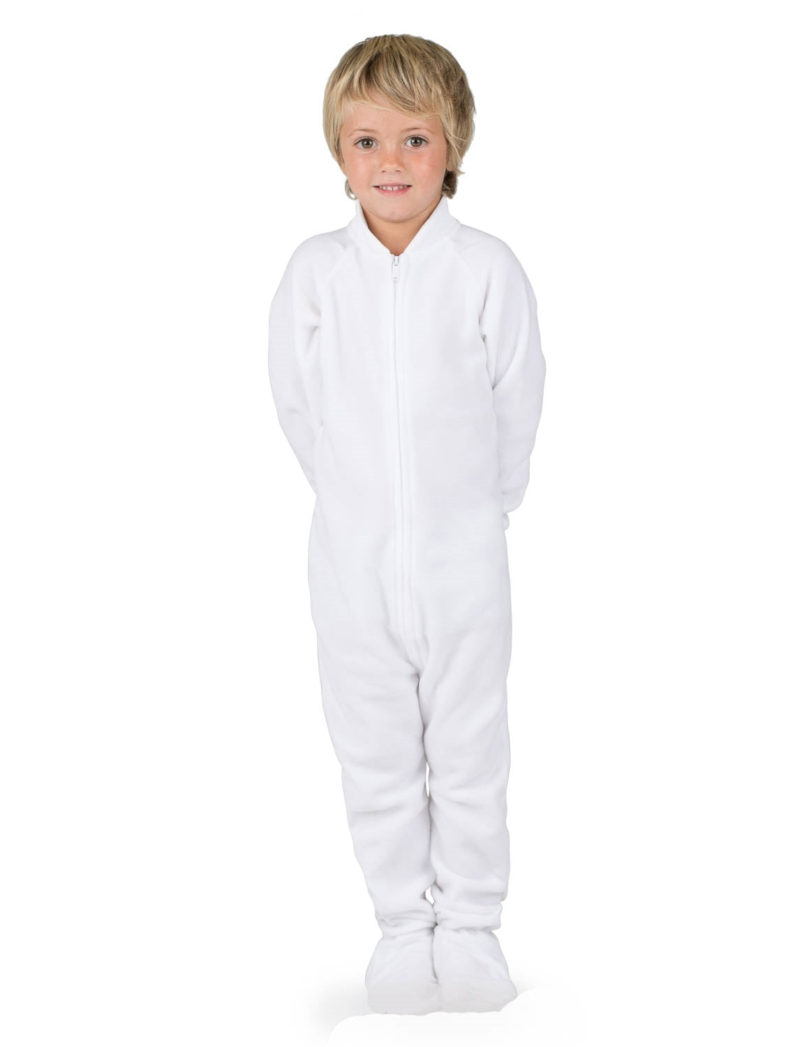 Arctic White Toddler Fleece Onesie