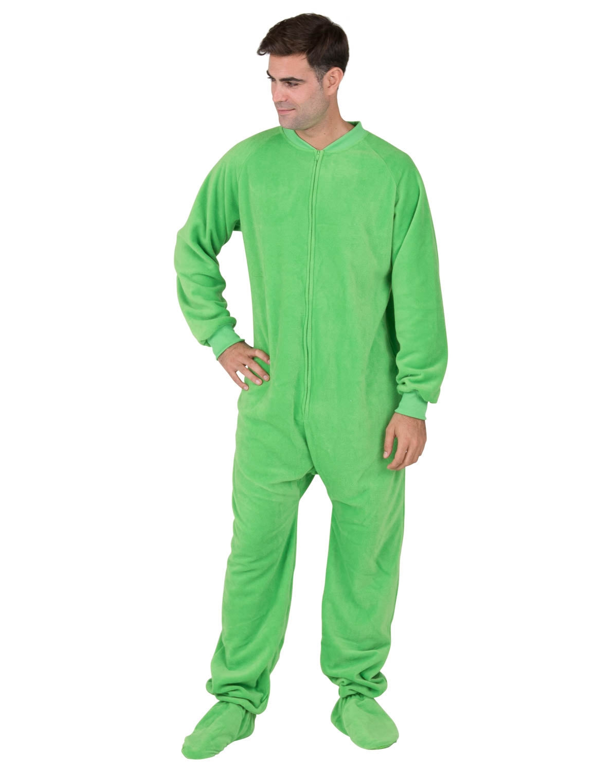Emerald Green Adult Fleece Onesie