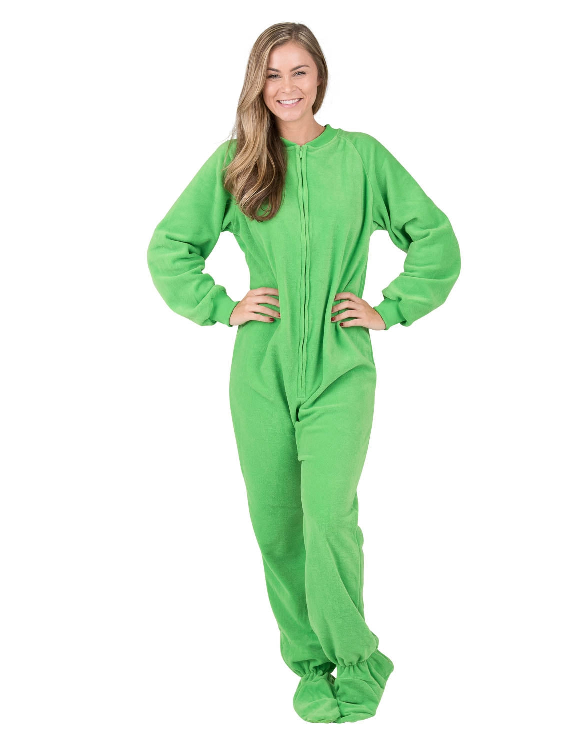 Emerald Green Adult Fleece Onesie