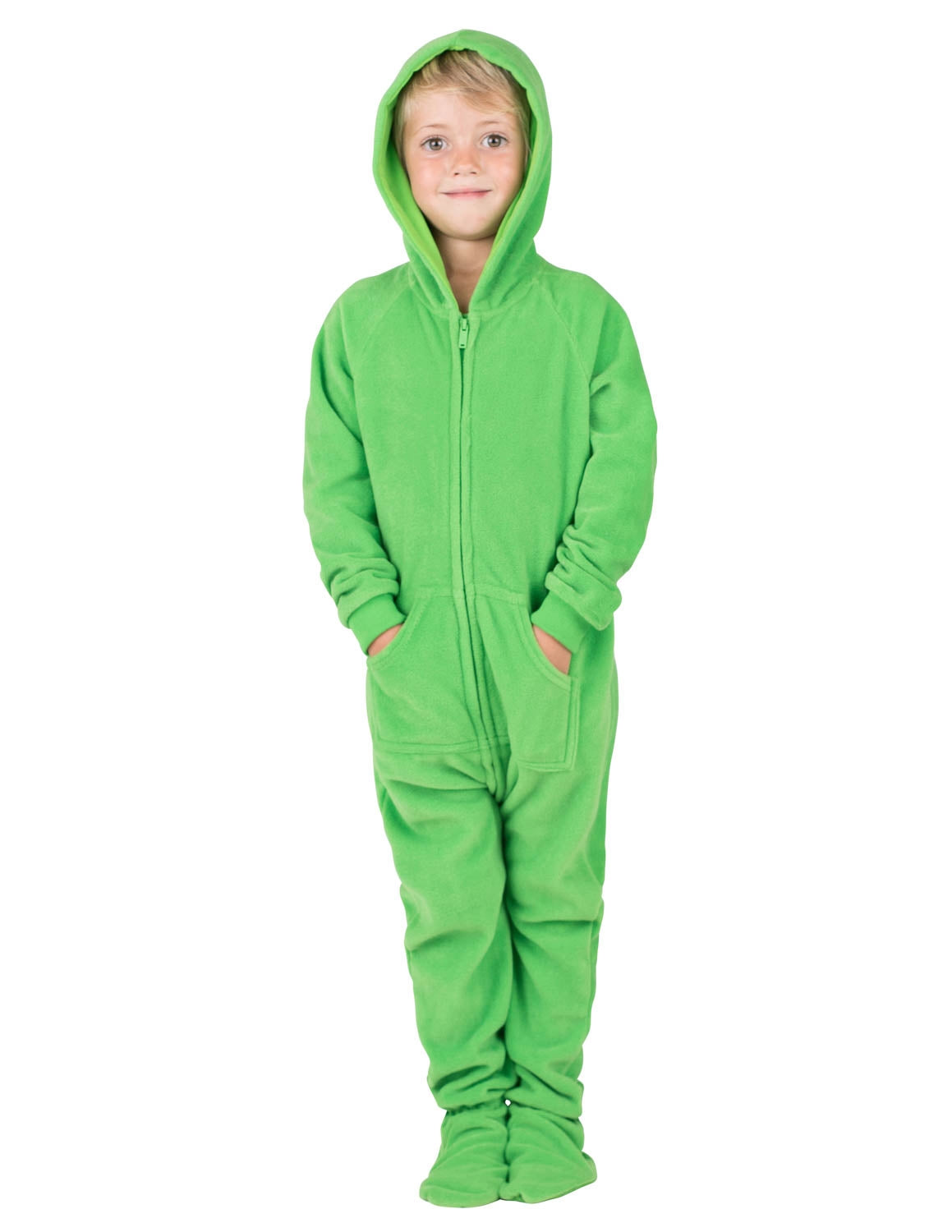 Emerald Green Toddler Hoodie Fleece Onesie