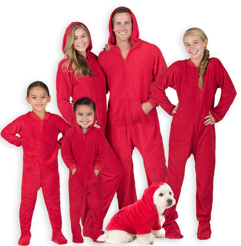 Family Matching Heatwave Hoodie Chenille Onesie