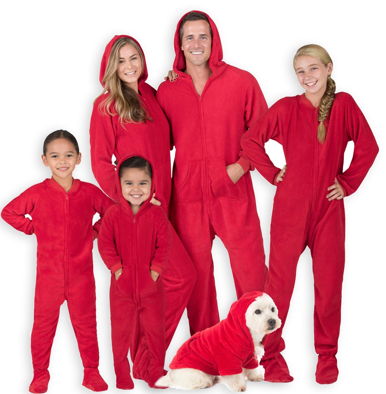 Family Matching Heatwave Hoodie Chenille Onesie