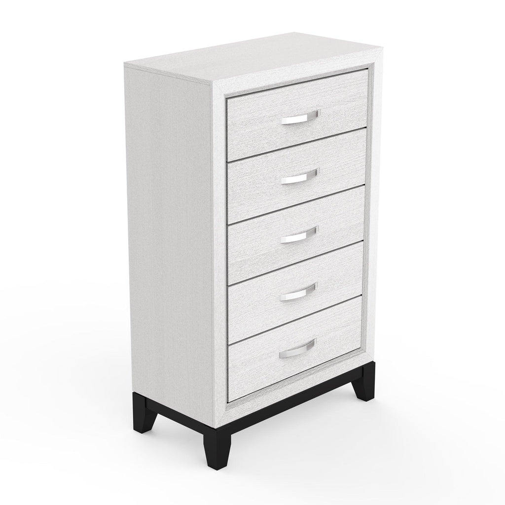Contemporary 31" Chest with 5-Drawer for Bedroom, Livingroom