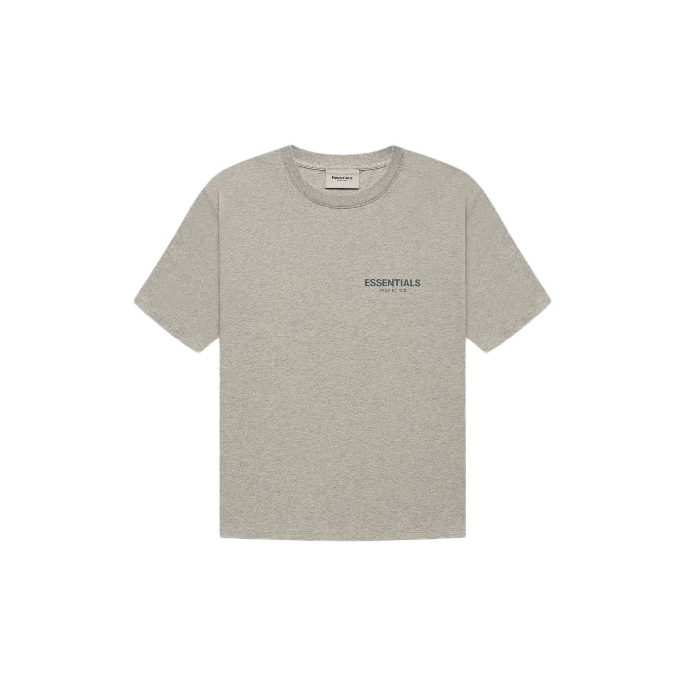 Fear of God Essentials Core Collection SS21 T-shirt Dark Heather Oatmeal