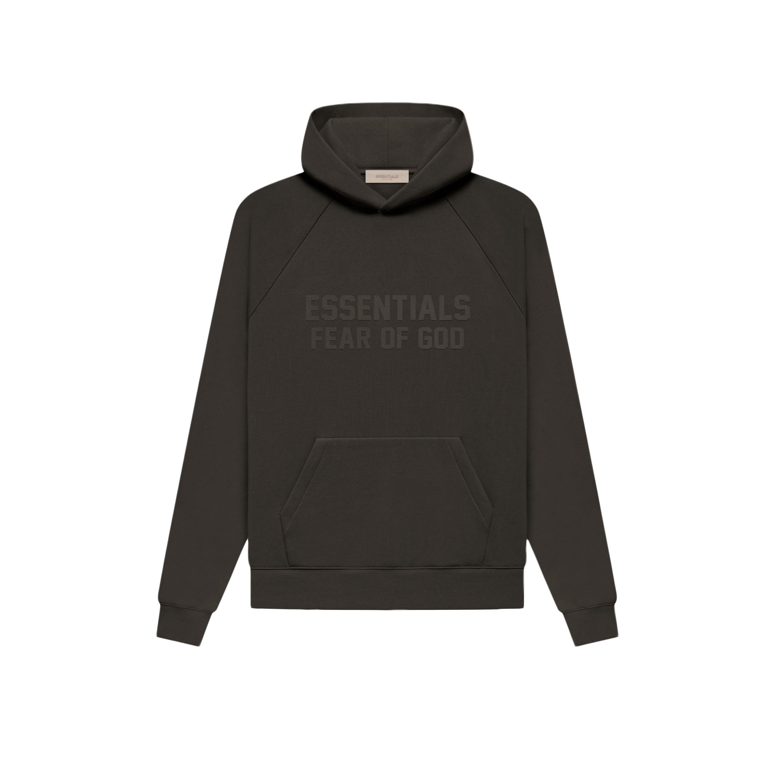 Fear of God Essentials Hoodie Off Black