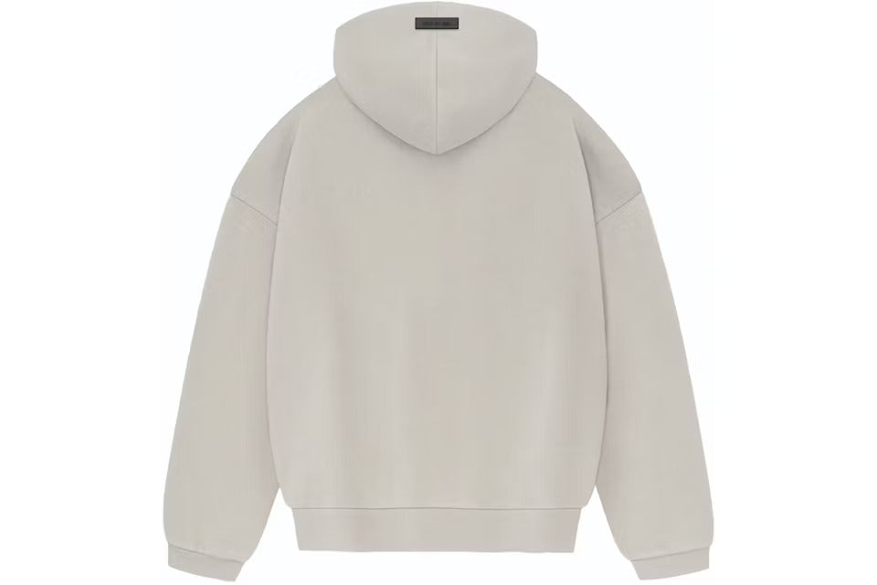 Fear of God Essentials Hoodie Silver Cloud