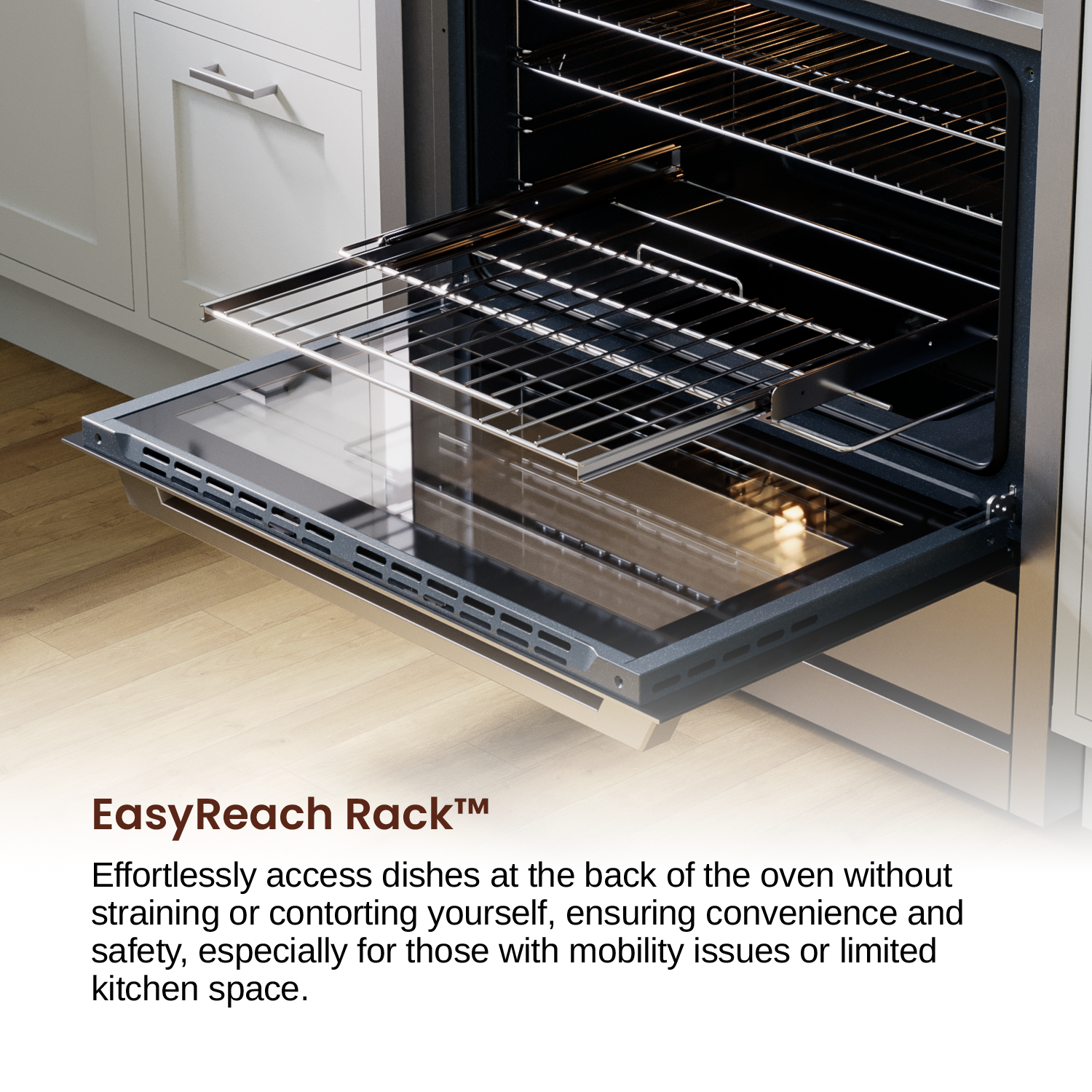 Rangaire 36" Gas Range Convection Oven Freestanding Stainless Steel RRG361TS