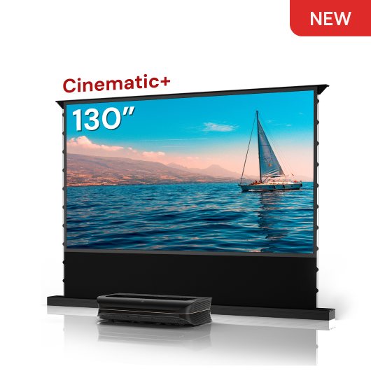 LTV-3000 Pro Plus 100''-130'' AWOL Vision Acoustic ALR Floor Rising Screen Bundle