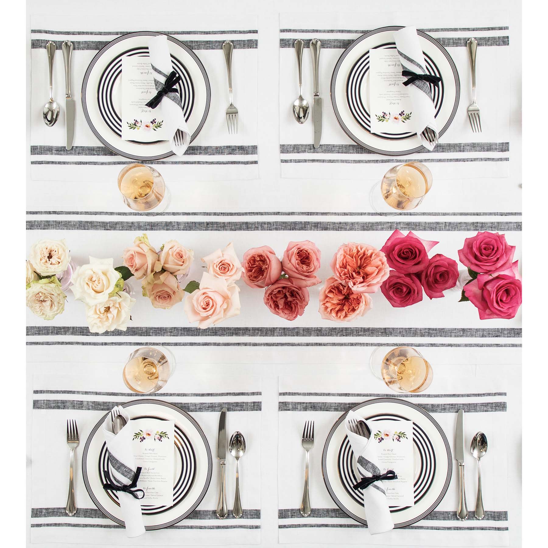 French Stripe Napkins