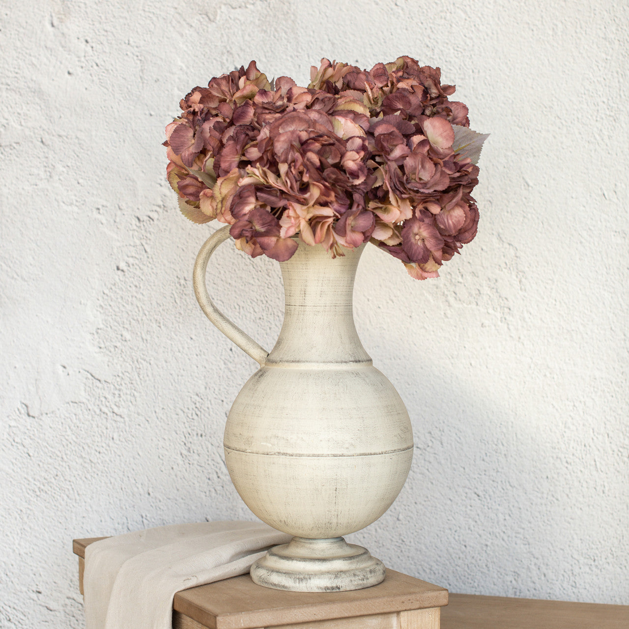 Antique Mauve Fall Hydrangea Spray
