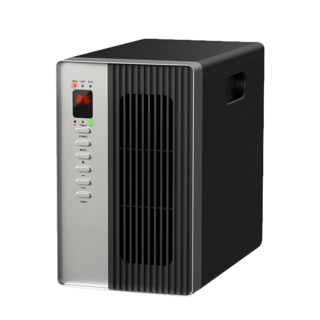 1500W Electric Infrared Quartz Space Thermostat Heater with LED Display and Remote