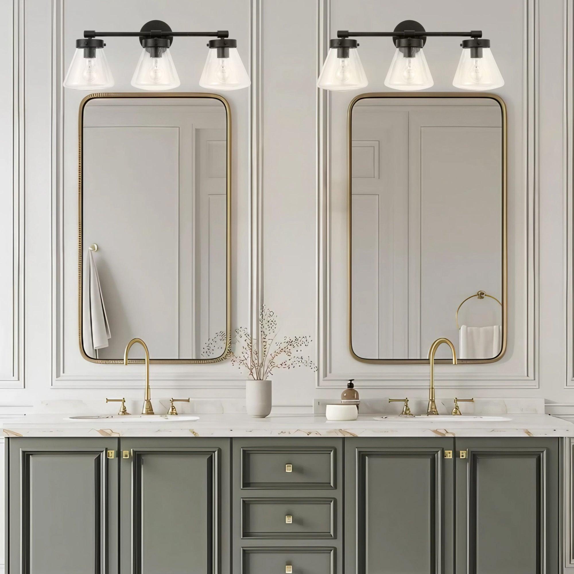 Gleam Modern 3-Light Dimmable Vanity Light