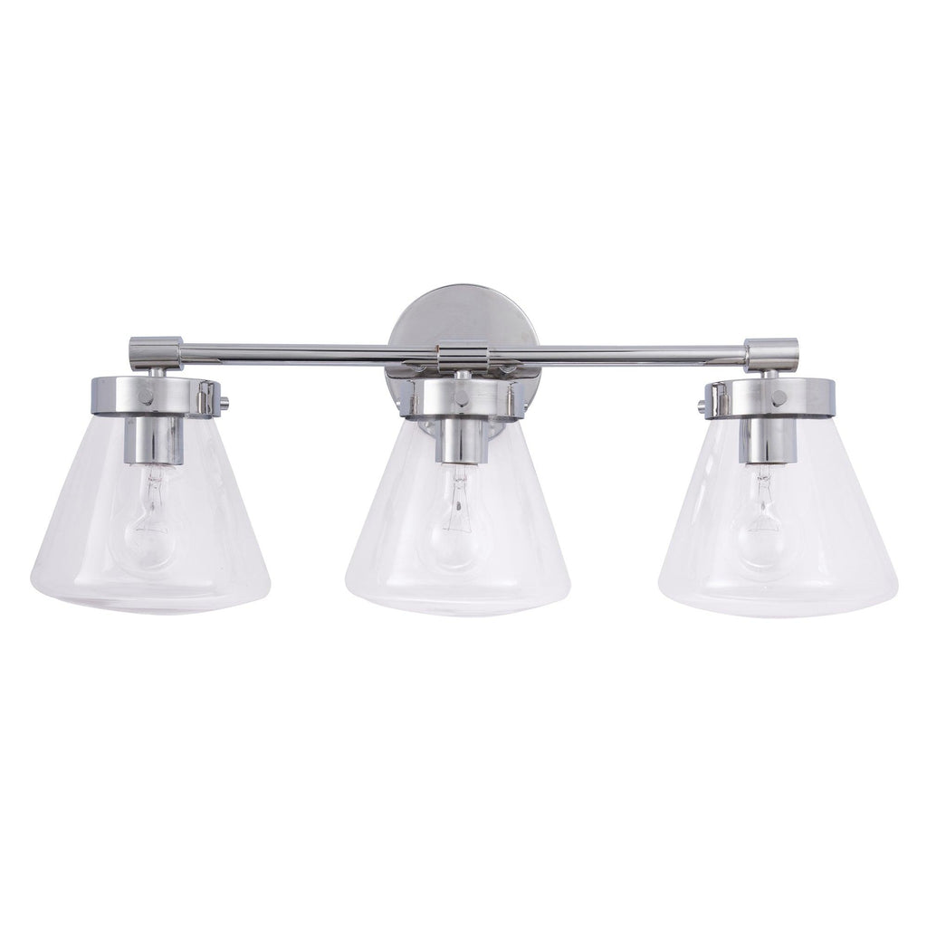 Gleam Modern 3-Light Dimmable Vanity Light