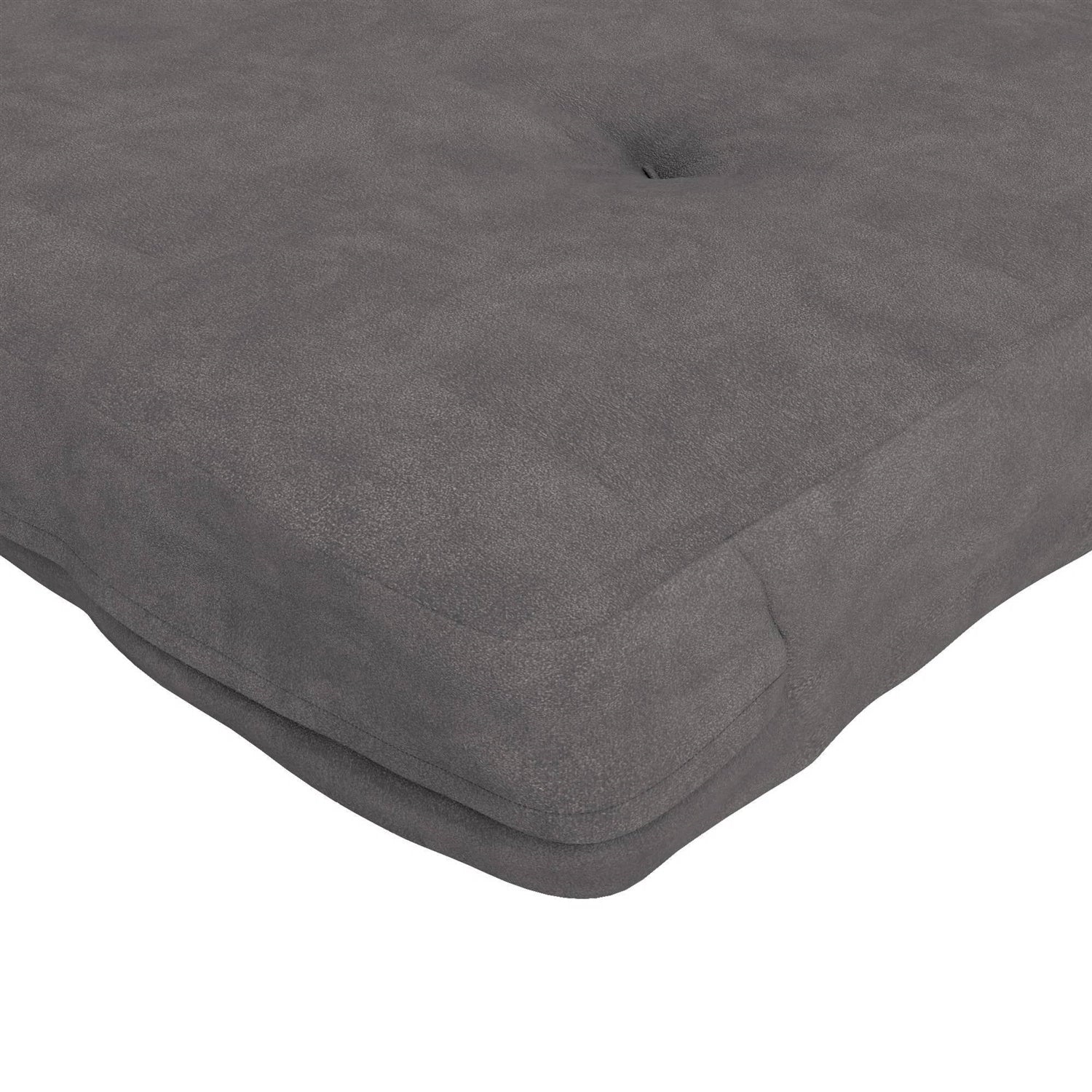 Full size 6-inch Thick Futon Mattress in Grey