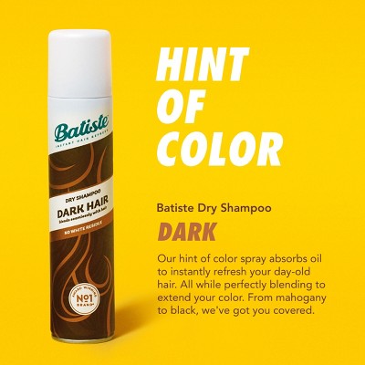 Batiste Dark Brown Dry Shampoo 5.71oz - Imperfect Container