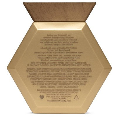 Blake Brown Fundamental Strengthening Shampoo Sandalwood Vanille & Warm Vanilla Fragrance 14 fl oz - New