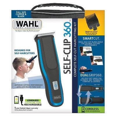 Wahl Self-Clip 360 Cordless Electric Hair Clipper Set - New