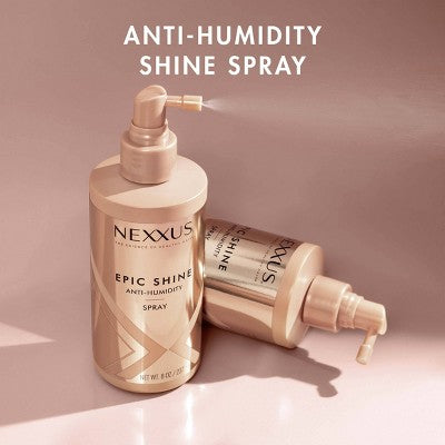 Nexxus Anti Humidity Epic Shine Hair Spray  8oz - Imperfect Container