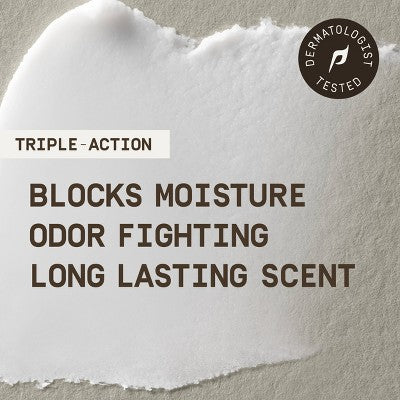 Papatui Triple Action Complex Men's Solid Antiperspirant Cedar Sport 48-Hour Sweat and Odor Protection 2.6oz - Imperfect Container