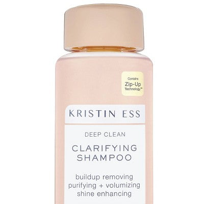 Kristin Ess Deep Clean Clarifying Shampoo for Build Up, Dirt + Oil, Cleanse + Detox Oily Hair 10 fl oz - Imperfect Container