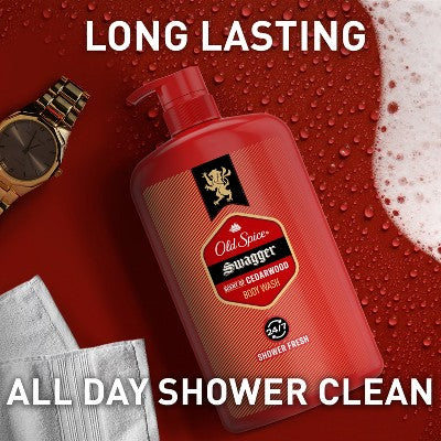Old Spice Red Zone Swagger Body Wash 33.4 fl oz - New