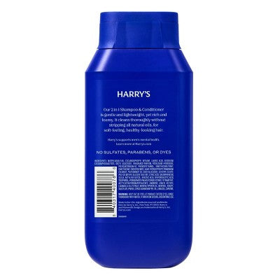 Harry's Men 2 in 1 Shampoo and Conditioner Stone 14 fl oz - New
