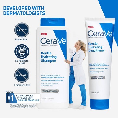 CeraVe Gentle Scalp Care Shampoo 12 fl oz - Imperfect Container