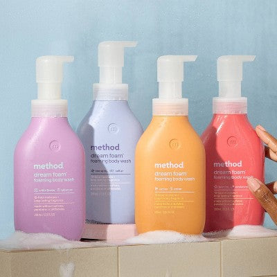 Method Dream Foam Body Wash Sea Spray + Salt Air 13.5 fl oz - New