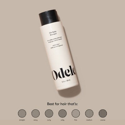 Odele Bulk Clarifying Shampoo for Buildup Removal 32 fl oz - Imperfect Container