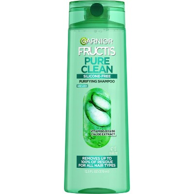 Garnier Fructis Pure Clean Fortifying Shampoo+Aloe Extract 12.5 fl oz - New