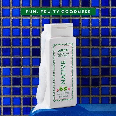 Native Body Wash for Women & Men Limited Edition Jarritos Watermelon 18 fl oz - New