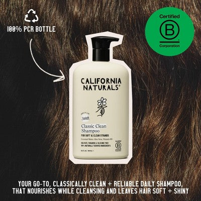 California Naturals Classic Coconut Shampoo 16.5 fl oz - New