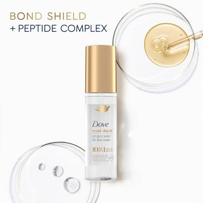 Dove Beauty Bond Shield Leave-In Silk Hair Serum 3.3oz - New