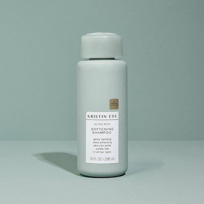 Kristin Ess Softening + Moisturizing Shampoo Sulfate Free Vegan and Color Safe 10 fl oz - New