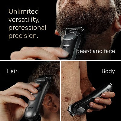 Braun Series 7 AiO7440 Rechargeable 12-in-1 Body, Beard &#38; Hair Trimmer