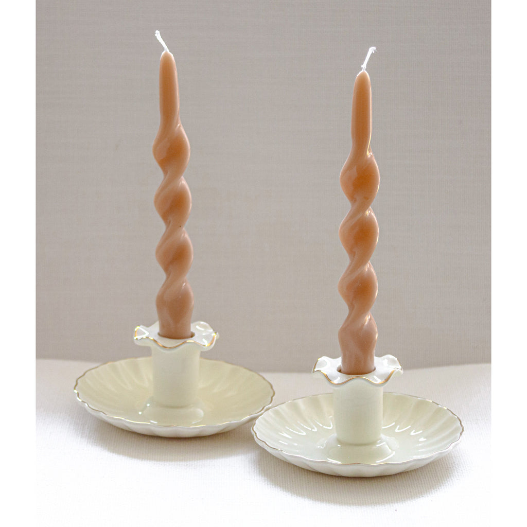 Gilded Cream Candle Holder - Case of 10