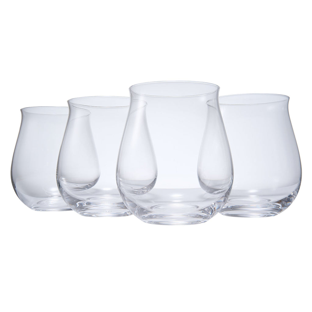 Specialty Gin Lowball, Cocktail Glassware, Set of 4