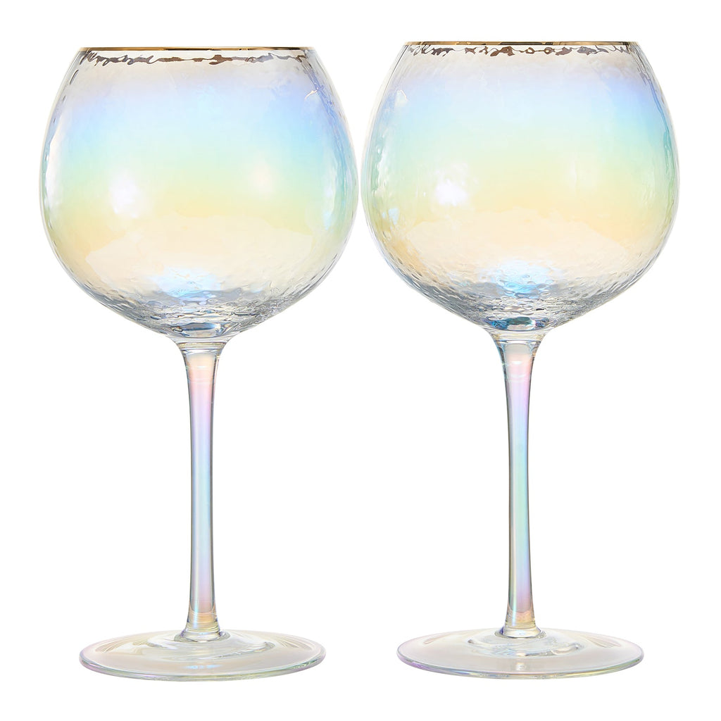 Dulce Stemmed Wine Glassware, Set of 2