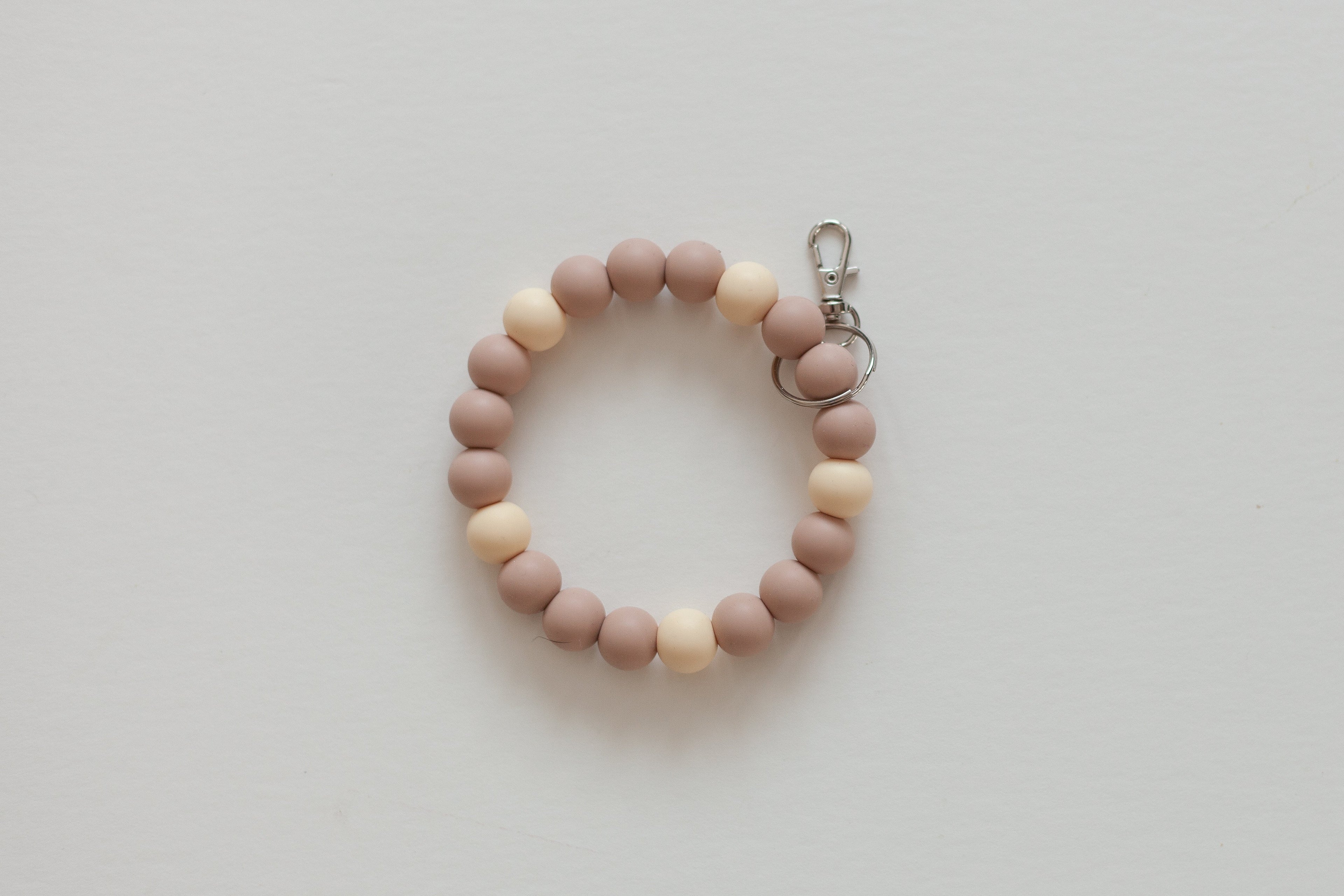 Tan Succulent Wristlet