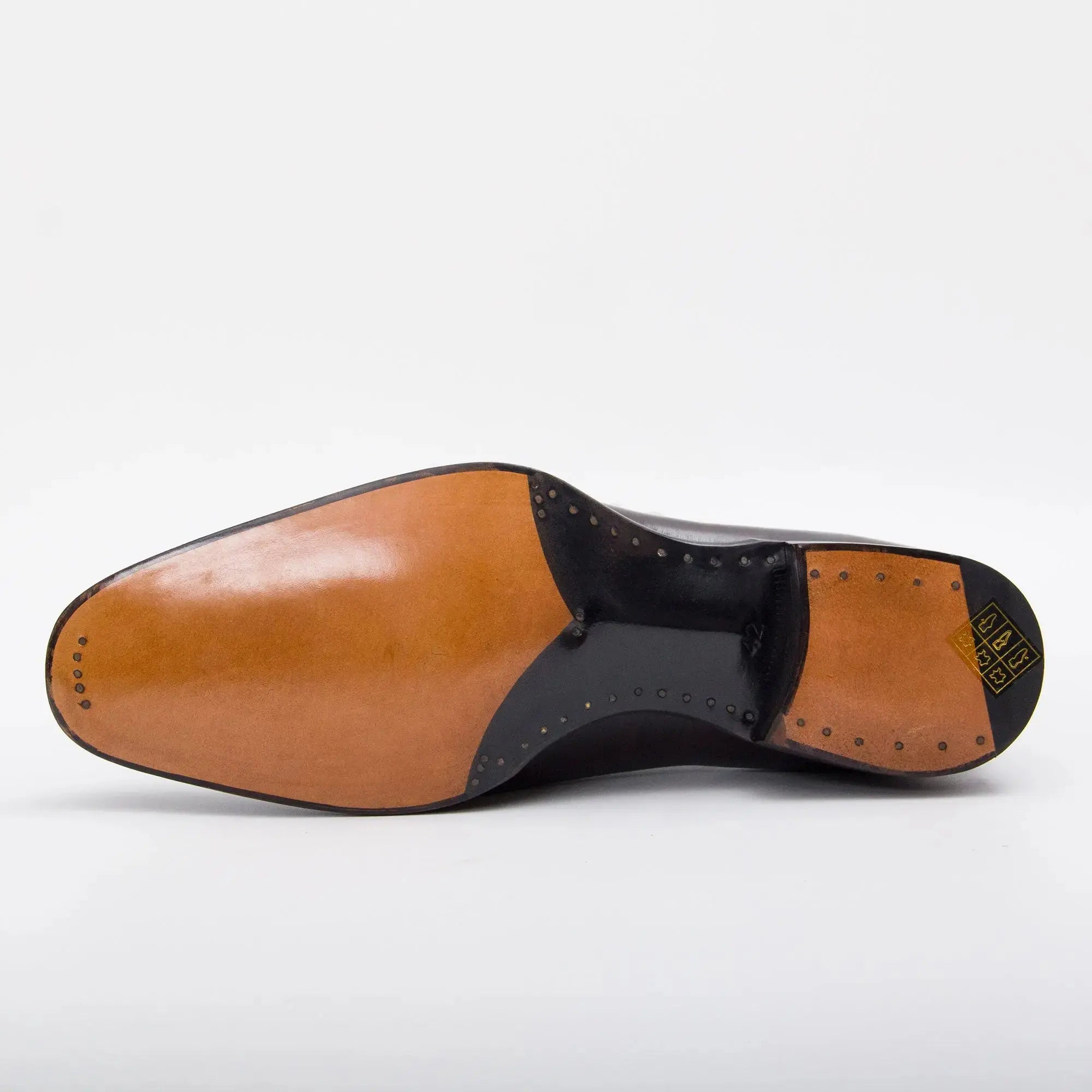 Seamless Goodyear Mens Black Oxford Dress Shoes