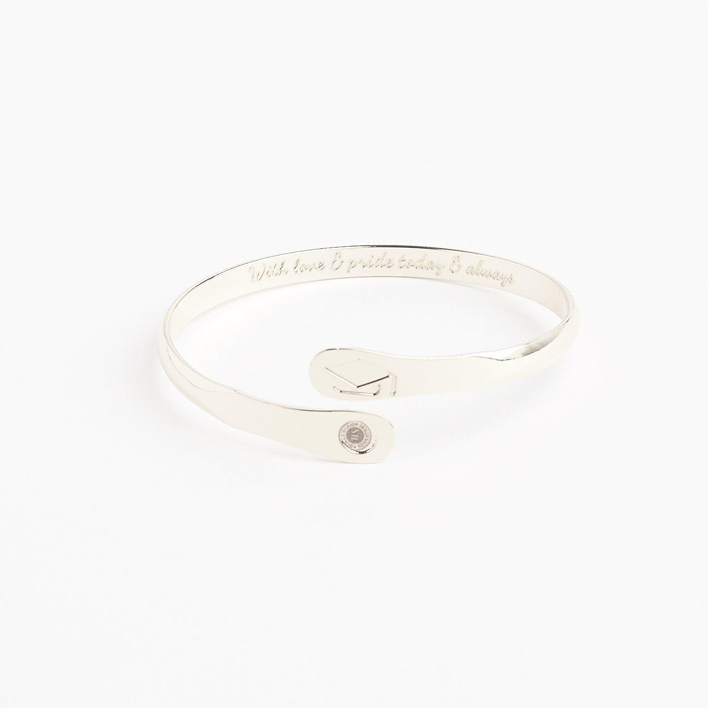 Graduation Bracelet- Engraved Graduation Bracelet- Graduation Charm Bracelet