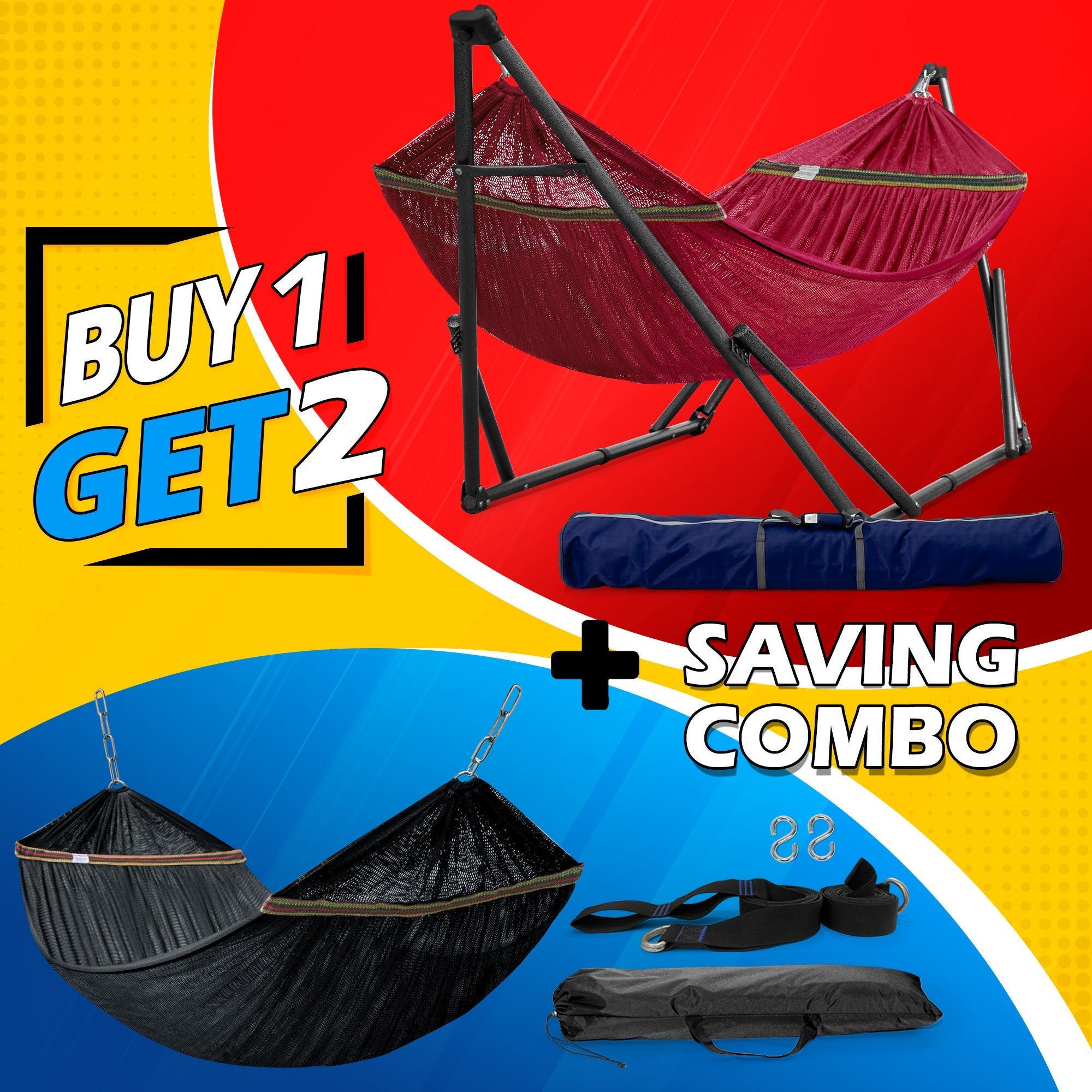 Tranquillo Comfort Set Original Hammock Stand