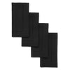 Black / 20 x 20 Inch / Set of 4