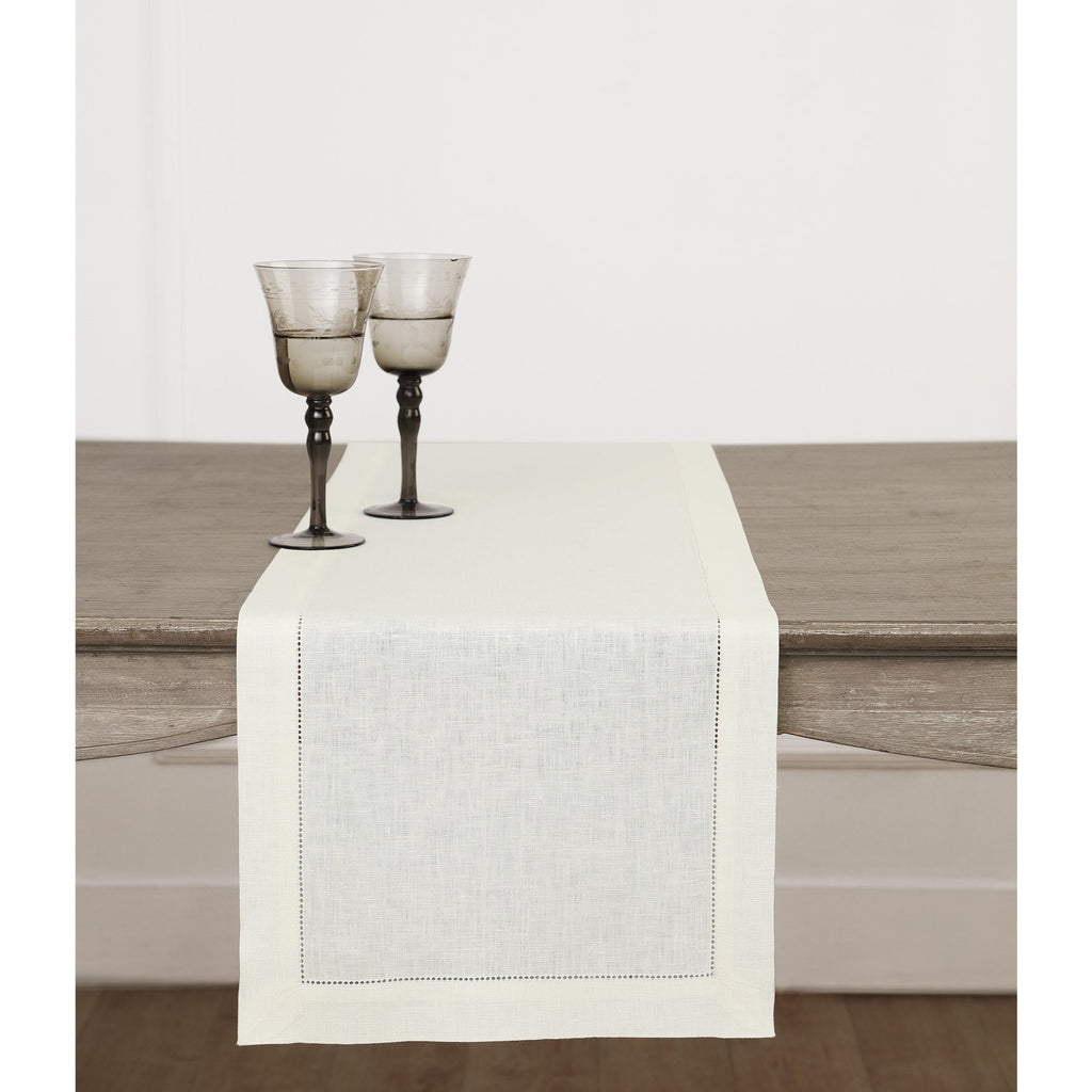 Classic Hemstitch Table Runner