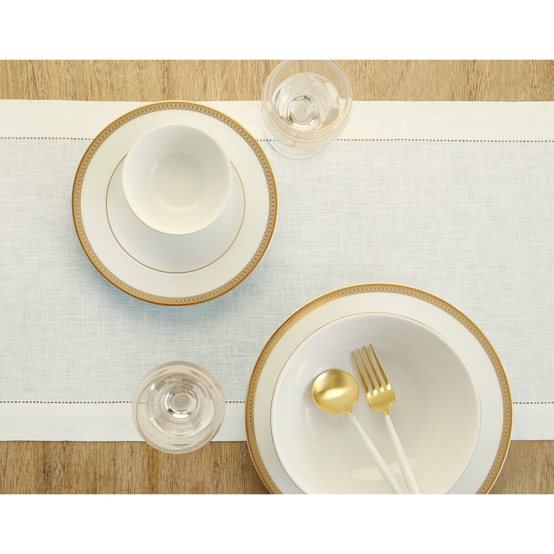 Classic Hemstitch Table Runner